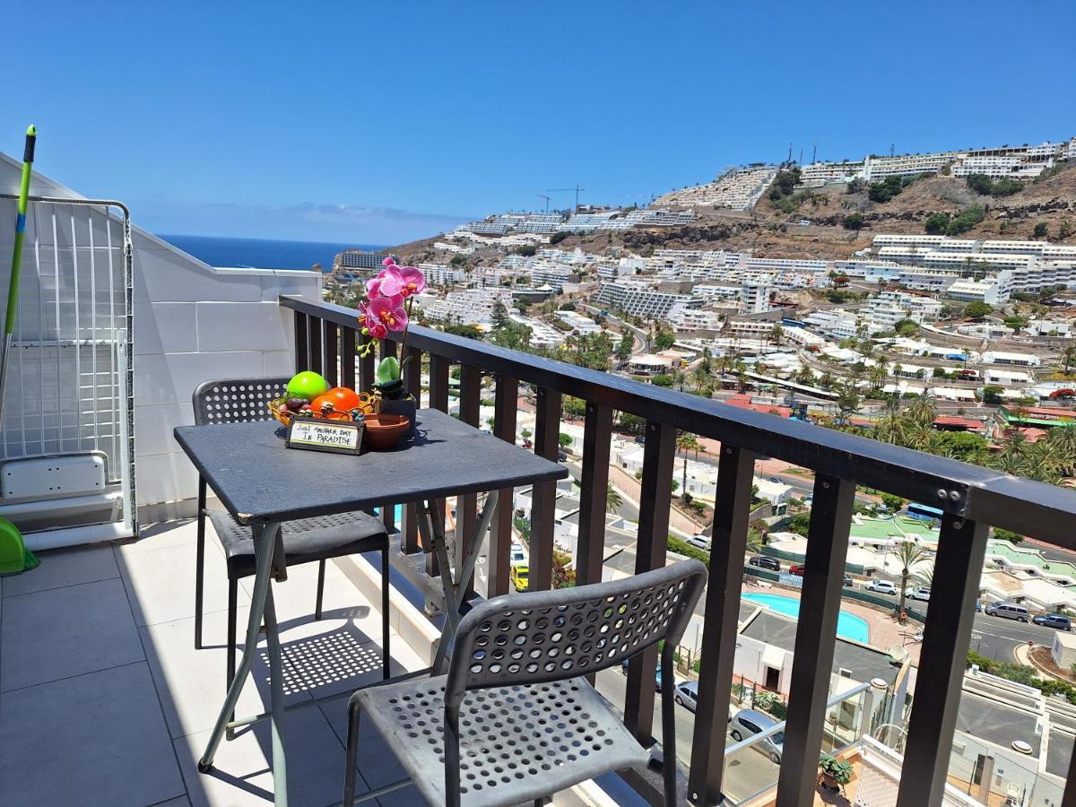 Solaris - Refurbished, Top Floor, Sea Views Puerto Rico  Buitenkant foto