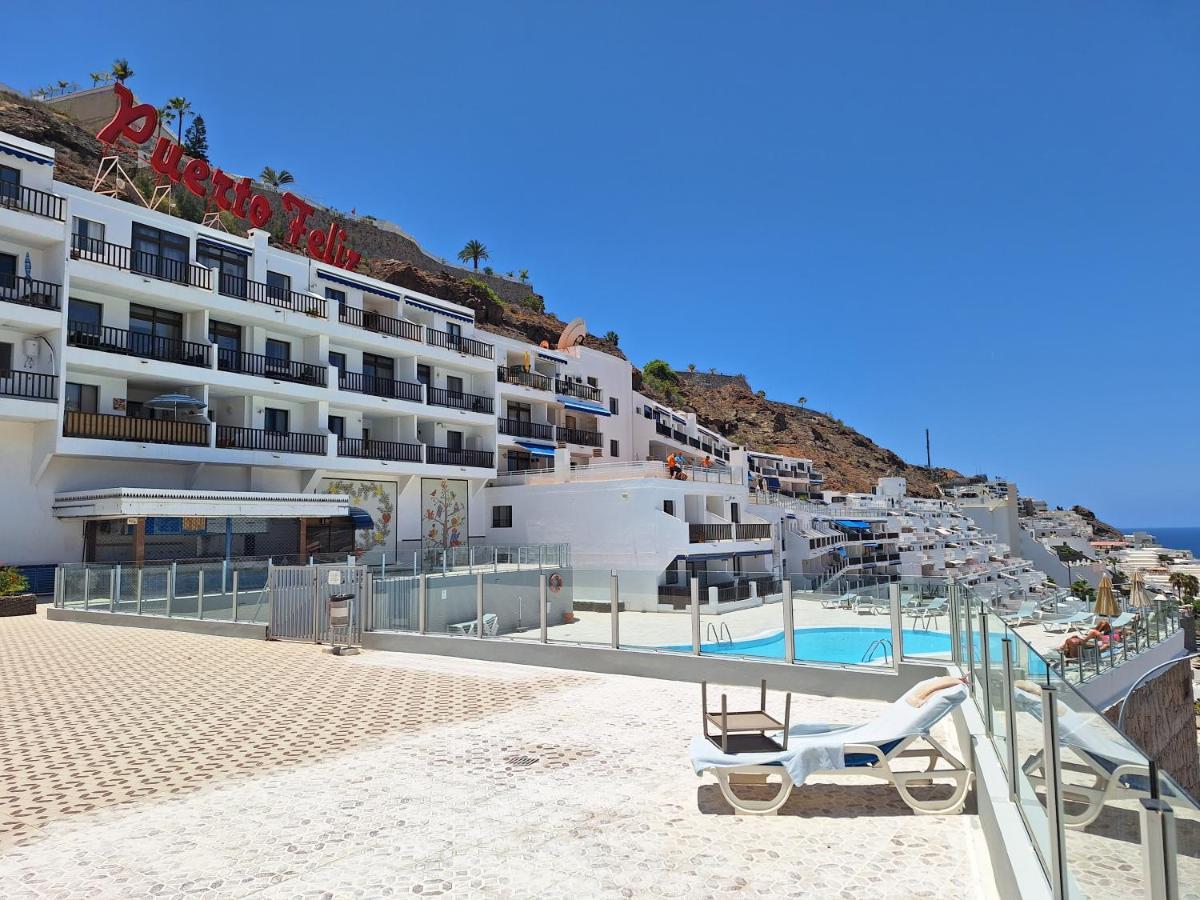 Solaris - Refurbished, Top Floor, Sea Views Puerto Rico  Buitenkant foto