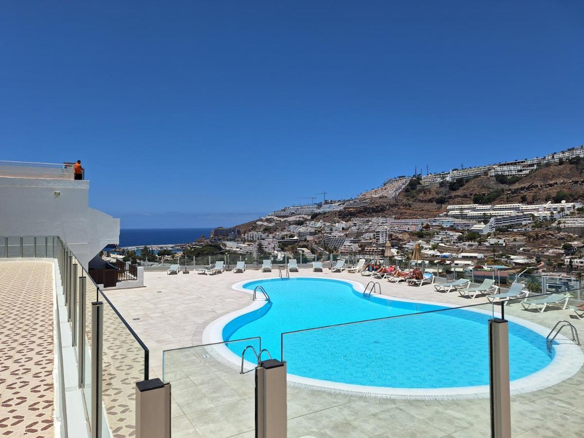 Solaris - Refurbished, Top Floor, Sea Views Puerto Rico  Buitenkant foto